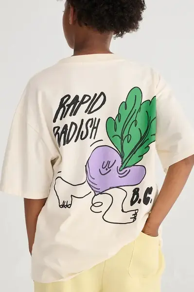 Dětské bavlněné tričko Bobo Choses Rapid Radish