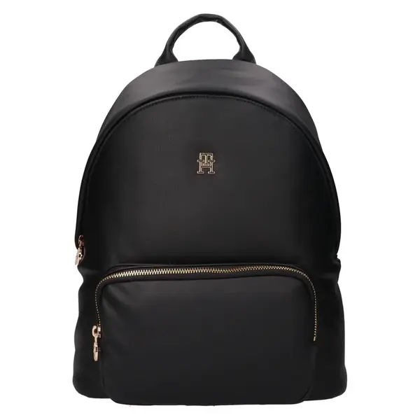 Dámský batoh Tommy Hilfiger Domme, syntetická kůže − černá