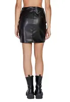 Kožená sukně Ichi