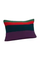 Bavlnený dekoratívny vankúš Hübsch Line 40 x 60 cm