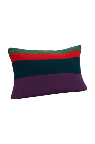 Bavlnený dekoratívny vankúš Hübsch Line 40 x 60 cm