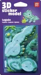 3D Samolepkové ještěrky - Leguán