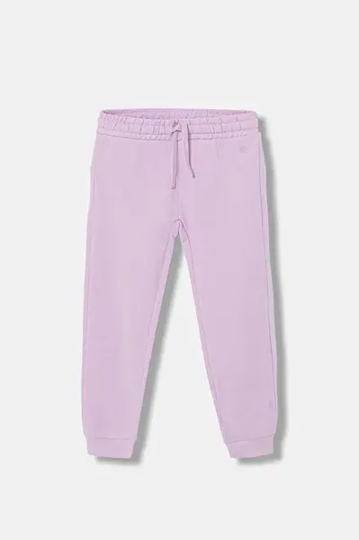 Detské bavlnené tepláky United Colors of Benetton