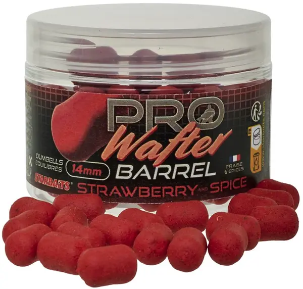 Starbaits wafter strawberry spice 50 g 14 mm