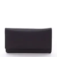 Dámska kožená peňaženka tmavo hnedá - Delami Igna