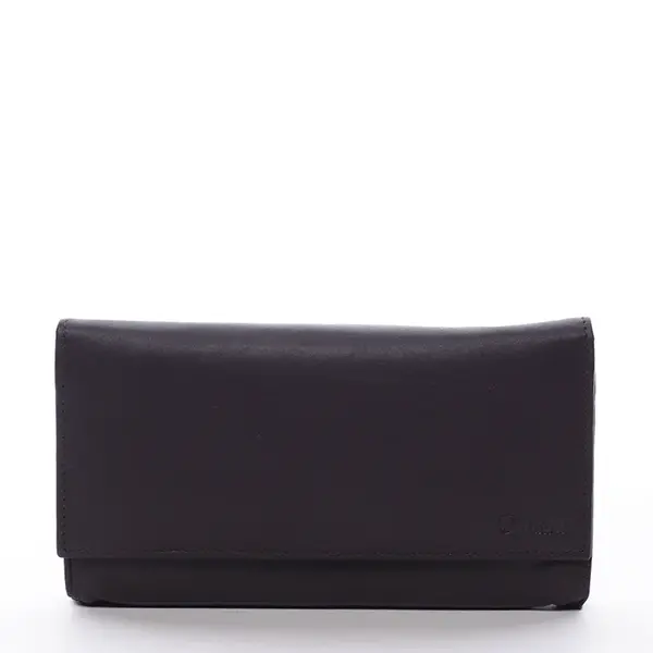 Dámska kožená peňaženka tmavo hnedá - Delami Igna