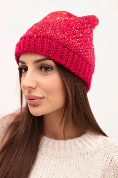 Dámska čiapka Amira K359 fuchsia