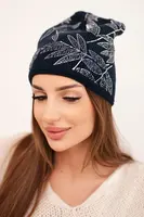 Dámská zimní čepice Kesi s dvojitým lemem