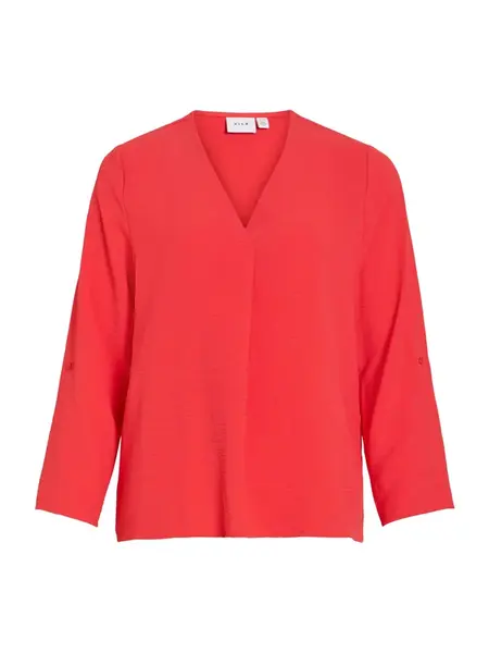 VILA Blúzka 'VIJosa'  krvavo červená