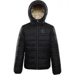 ALPINE PRO DOUWO Dětská zimní bunda, černá, velikost 128-134