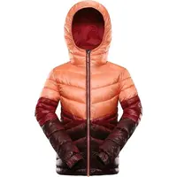 ALPINE PRO ROGO Dětská zimní bunda, oranžová, velikost 164-170