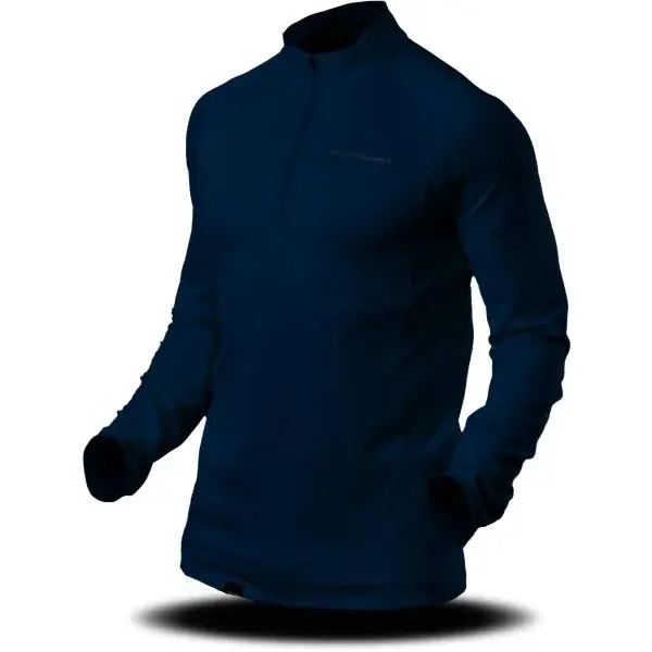 TRIMM CUBE Pánská sportovní mikina, tmavě modrá, velikost