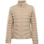 ALPINE PRO RETERA Dámská péřová bunda, béžová, velikost