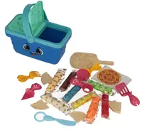 Modelovacia hmota v košíku pizza