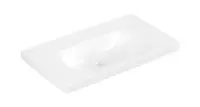 Villeroy & Boch Skyla - Umývadlo 80x46 cm, bez prepadu, bez otvoru na batériu, CeramicPlus, alpská biela 5A5183R1