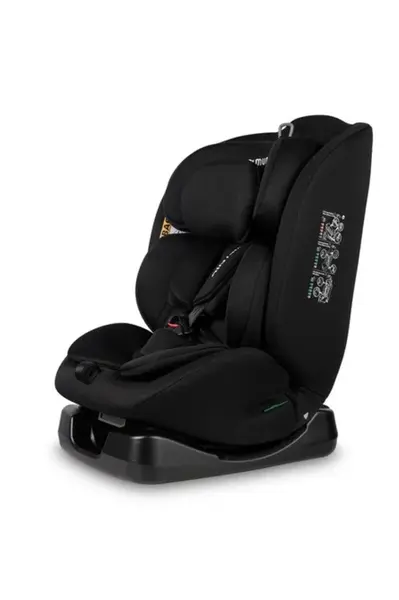 Caretero Dětská autosedačka Mundi i-Size, černá, 40–150 cm