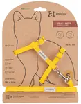 Amiplay Kšíry pro kočku s vodítkem Samba Žluté - M
