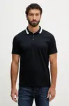 Karl Lagerfeld  Bavlněné polo tričko