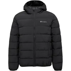 Champion HOODED Pánská zimní bunda, černá, velikost