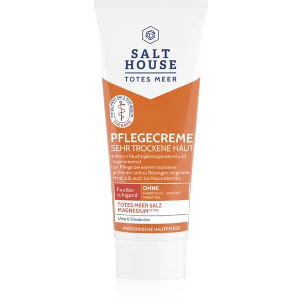 Salt House Dead Sea Therapy Care Cream ošetrujúci krém pre veľmi suchú pokožku 75 ml