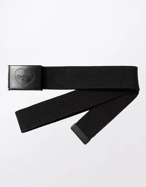 Carhartt WIP Heart Clip Belt Black/Black