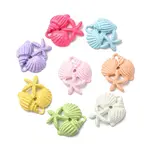 Spray Paint Alloy Pendants