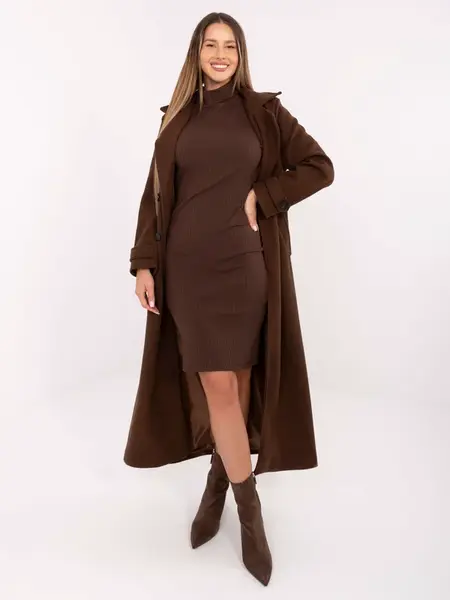 Dress-RV-SK-A1048.83-dark brown