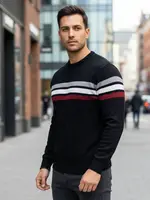 Pánský vzorovaný svetr