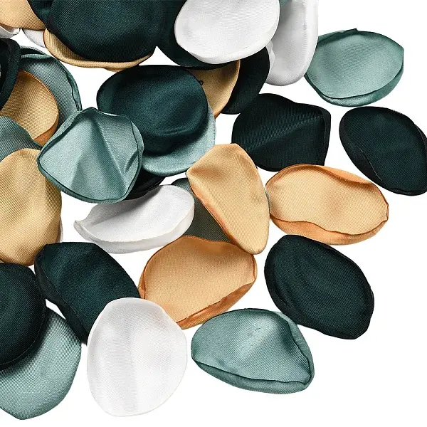 Polyester Artificial Rose Flower Petals