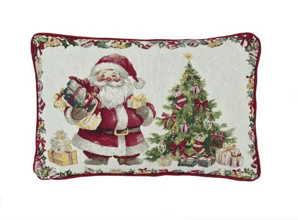 Polštář s výplní Big Red Man 32x48 čtvercový, vánoční motiv - Sander