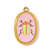 Printed 304 Stainless Steel Pendants