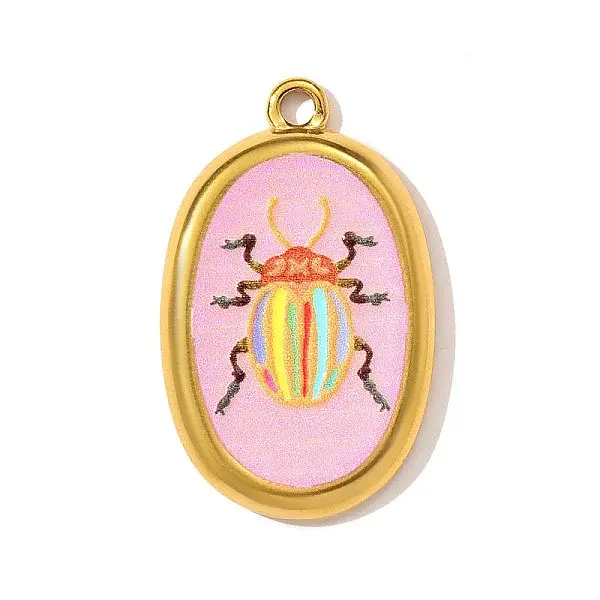 Printed 304 Stainless Steel Pendants