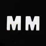 Natural Freshwater Shell Letter Charms