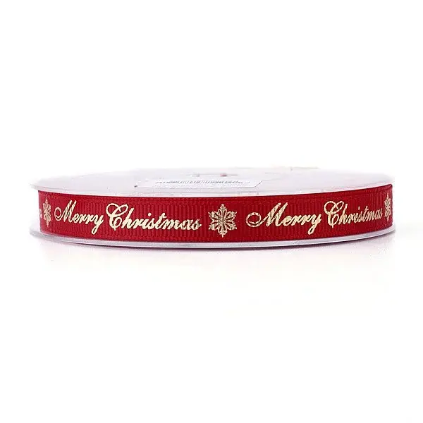 Polyester Grosgrain Ribbon for Christmas