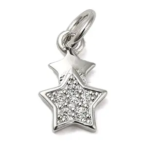 Rack Plating Brass Pendants