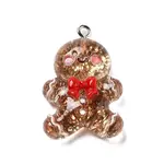 Christmas Theme Resin Pendants