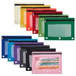 12Pcs 12 Colors Oxford Fabric Pen Bag