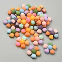 20Pcs 5 Colors Opaque Resin Cabochons