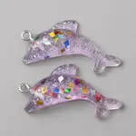 Transparent Resin Pendants