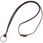 Alloy Cowhide Leather Cords Neck Cord