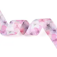 Single Face Printed Polyester Satin Ribbon