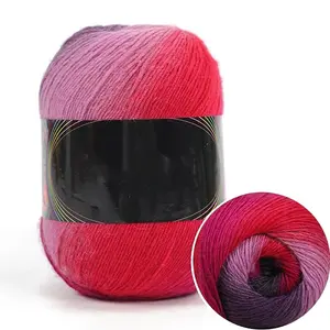 Gradient Color Cashmere Segment Dyed Yarn
