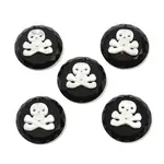 Natural Black Onyx(Dyed & Heated) with Natural White Shell Pendants