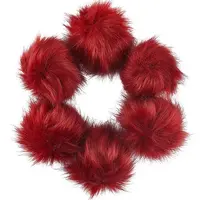 Faux Fox Fur Soft Pompom Ball