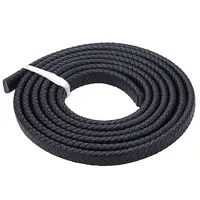 Flat Braided Leather Cord