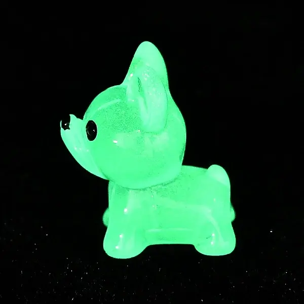 Luminous Resin Dog Display Decorations
