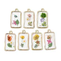 Transparent Resin Pendants