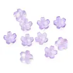 Dyed & Heated Glass Bead Caps