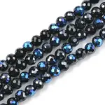 Electroplate Transparent Glass Beads