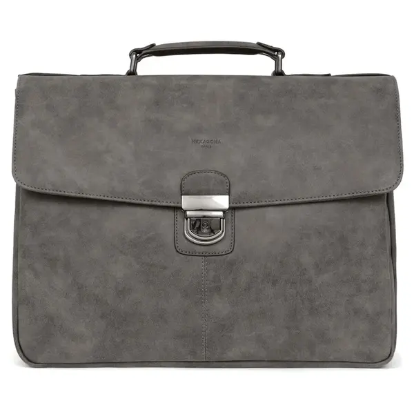 Pánská pracovní aktovka Hexagona Denn - šedá